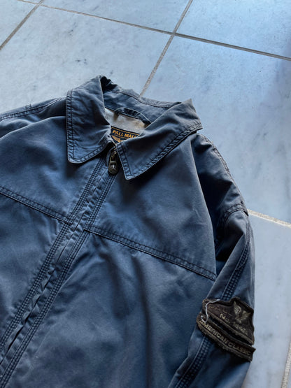 PALL MALL GREY TRUCKER JACKET - XLARGE