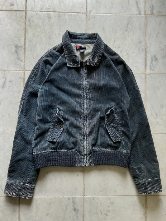 DIESEL FADED GREY CORDUROY JACKET - MEDIUM