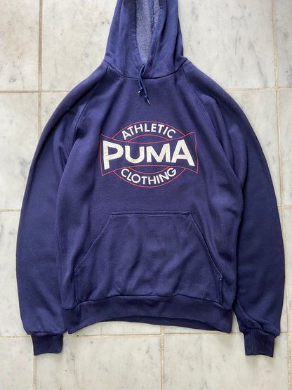 PUMA ATHLETIC BLUE HOODIE - SMALL