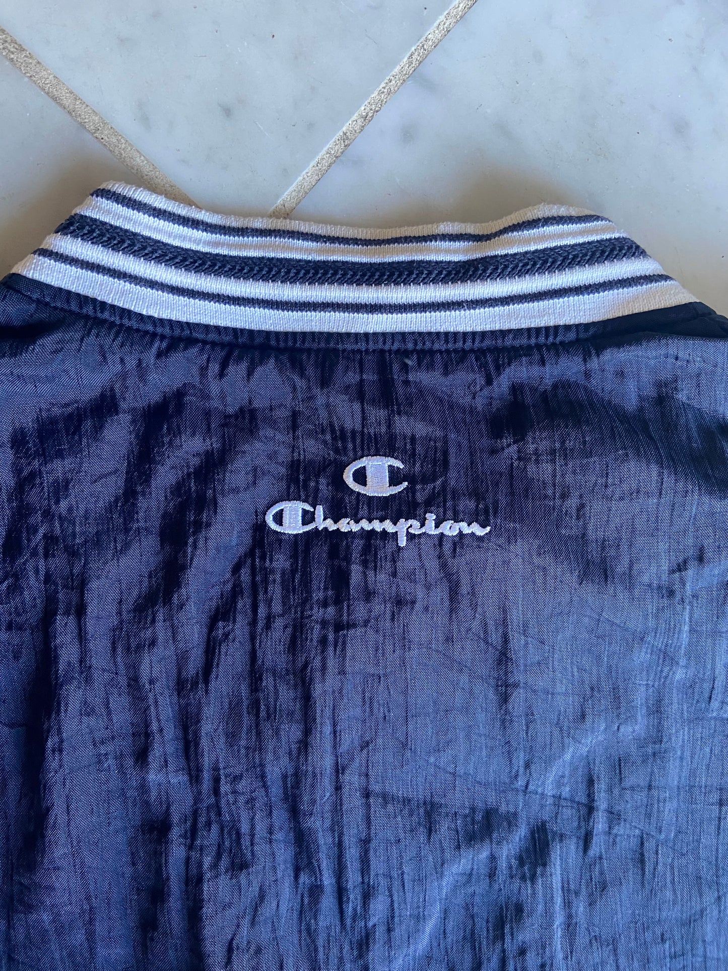 CHAMPION CALIFORNIA STATE UNIVERSITY NAVY WINDBREAKER - LARGE