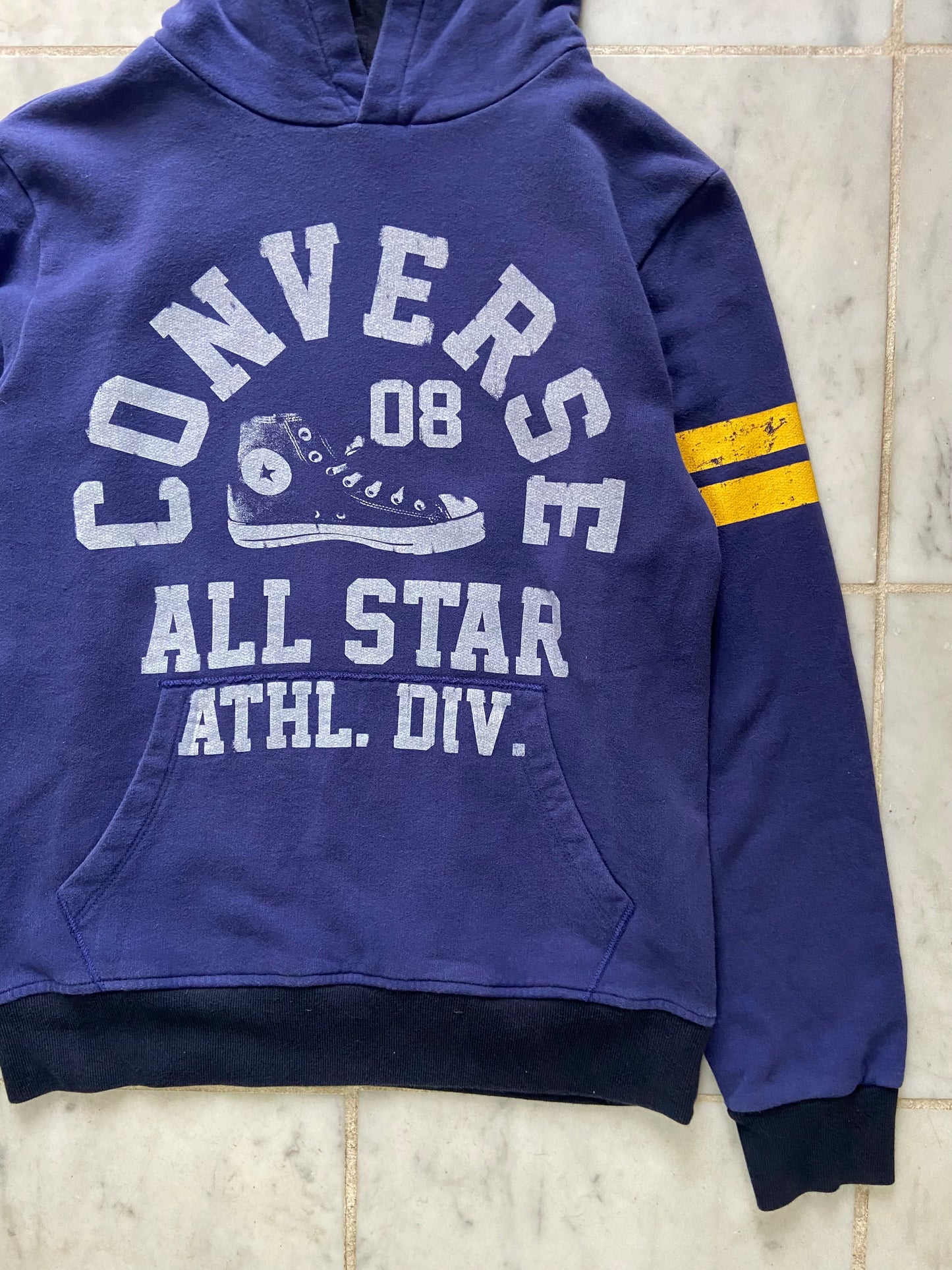 CONVERSE PURPLE HOODIE - XSMALL