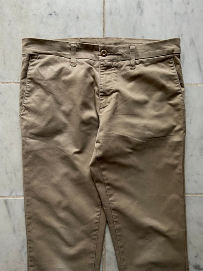 CARHARTT TAN CHINO PANTS - 34x34