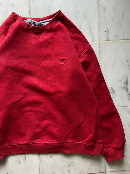 STARTER LOGO RED SWEATER - MEDIUM/LARGE