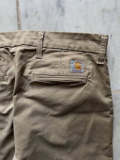 CARHARTT TAN CHINO PANTS - 34x34