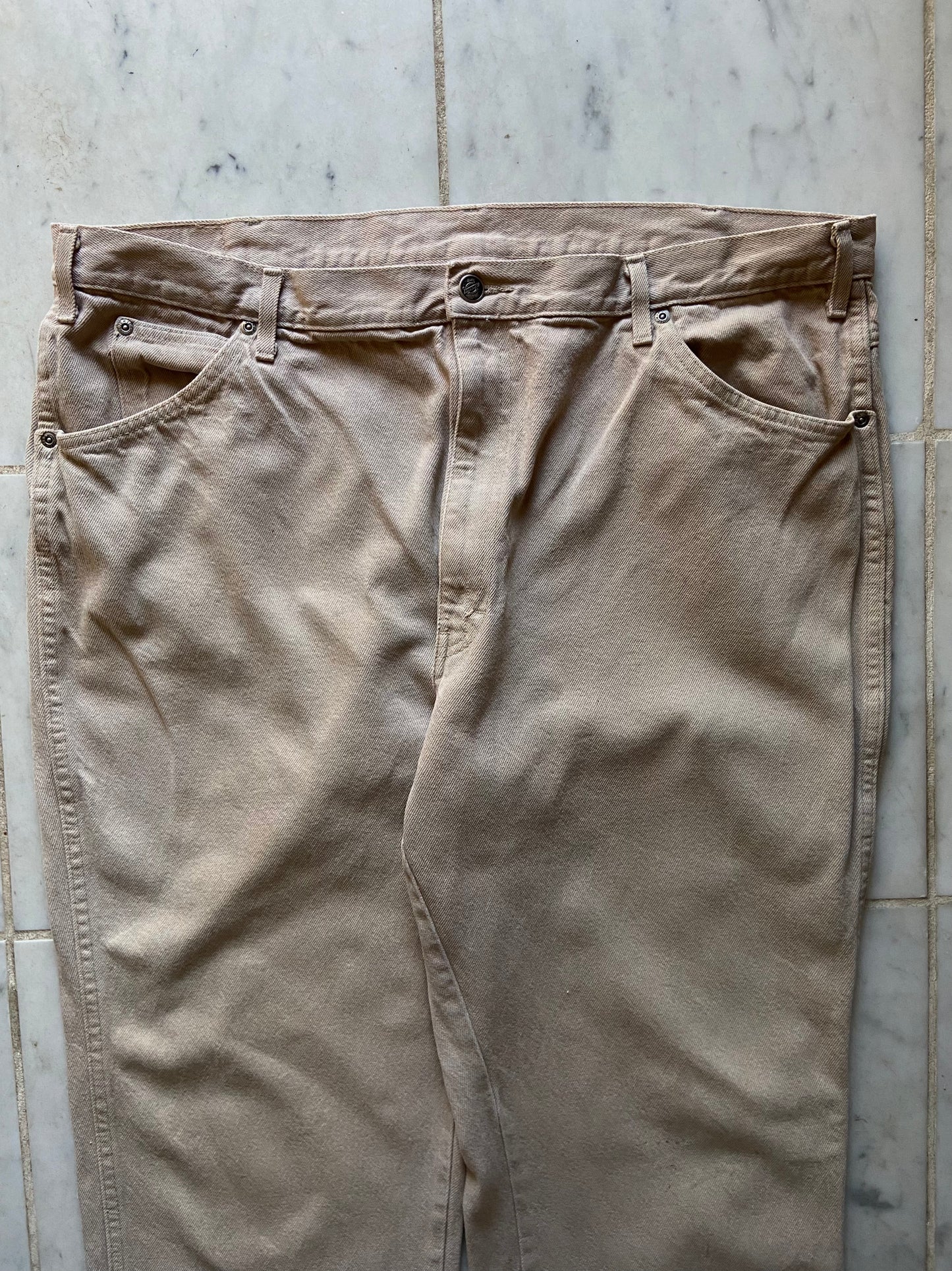 DICKIES BEIGE PANTS - 42x34