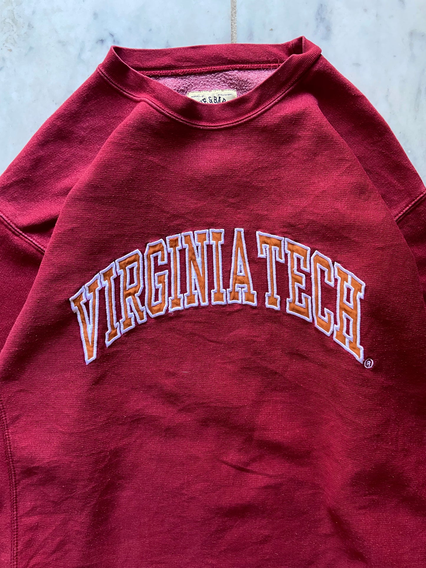 VIRGINIA TECH HEAVYWEIGHT SWEATER - XXLARGE