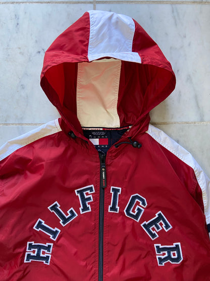 TOMMY JEAN RED SOFTSHELL JACKET - XLARGE