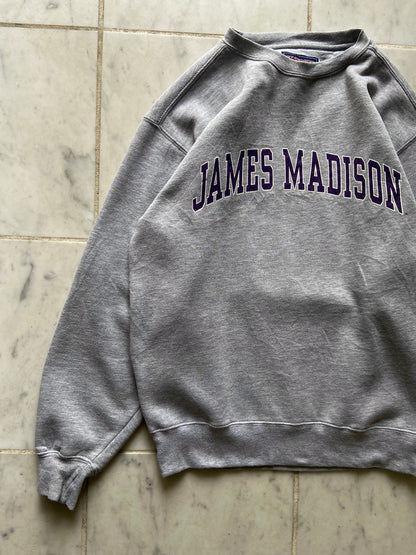 JANSPORT 'JAMES MADISON' GREY SWEATER - SMALL