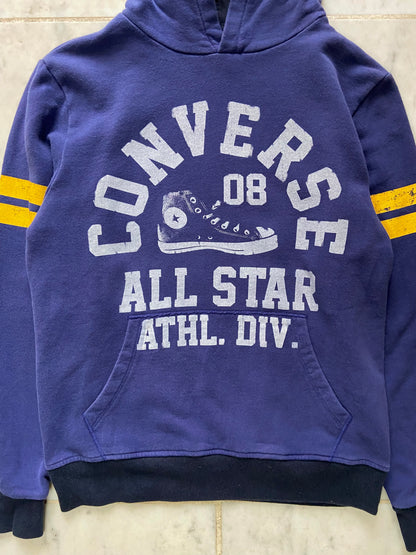 CONVERSE PURPLE HOODIE - XSMALL