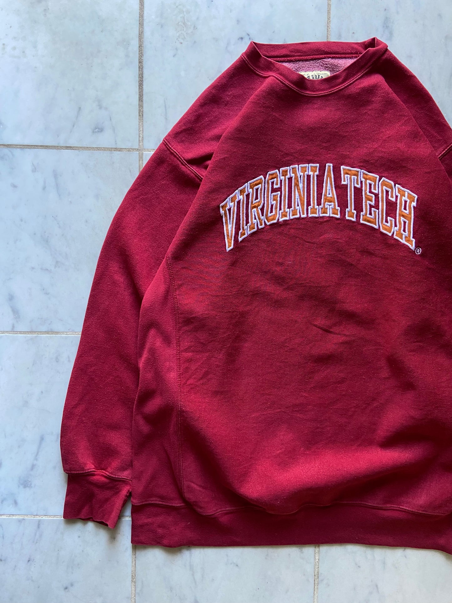 VIRGINIA TECH HEAVYWEIGHT SWEATER - XXLARGE