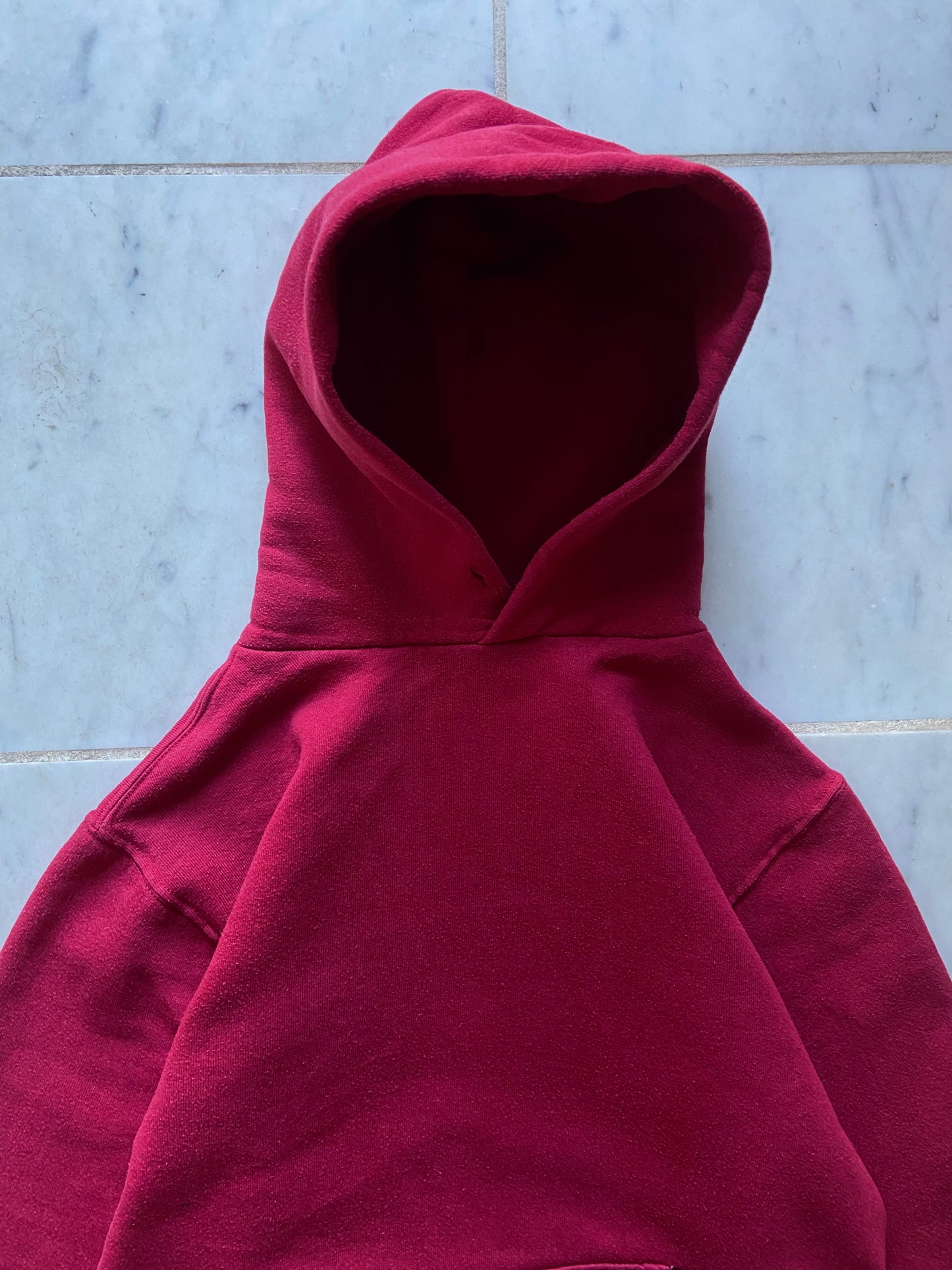 RUSSELL MAROON HOODIE - XSMALL/SMALL