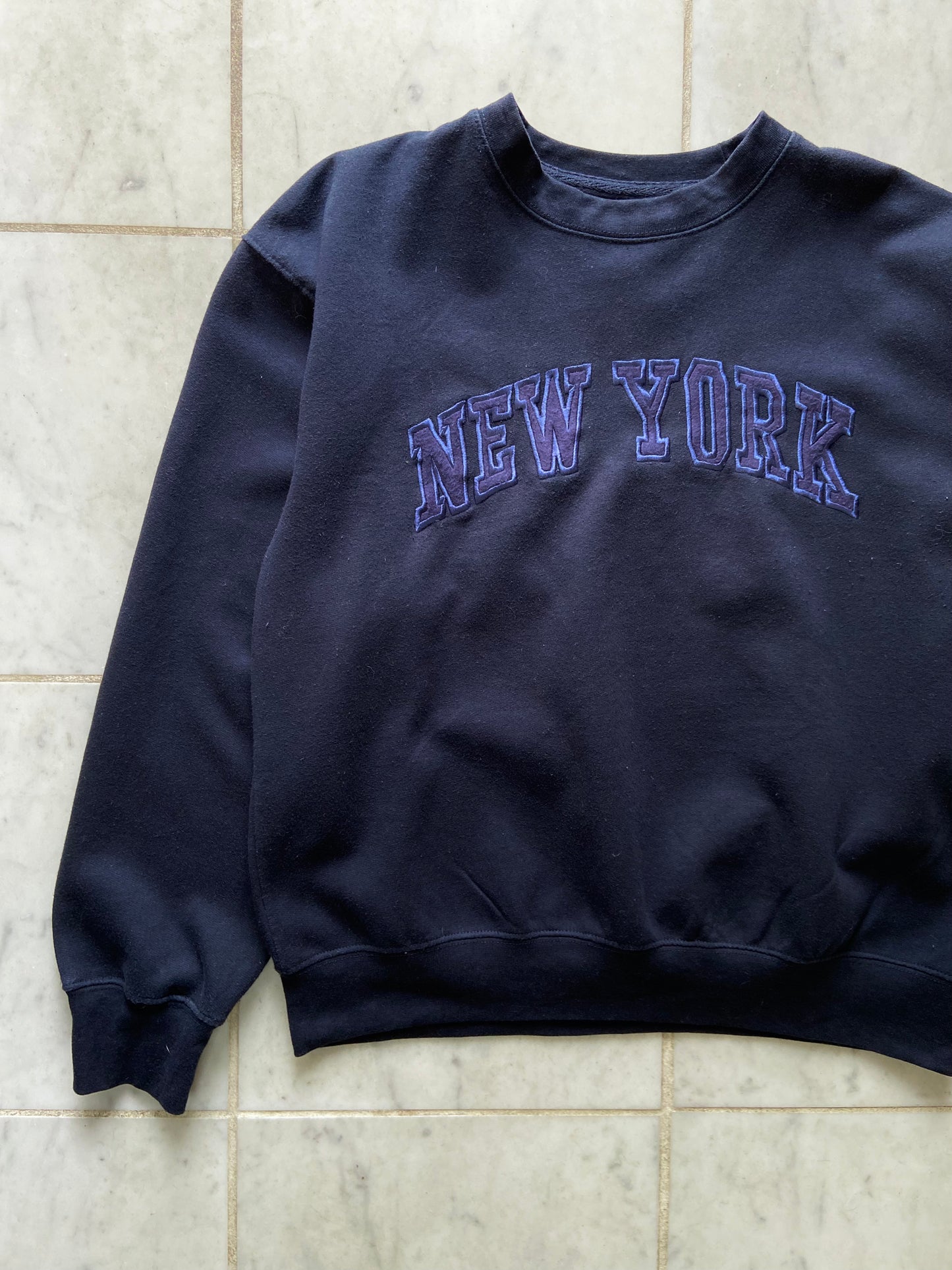 NEW YORK NAVY SWEATER - MEDIUM