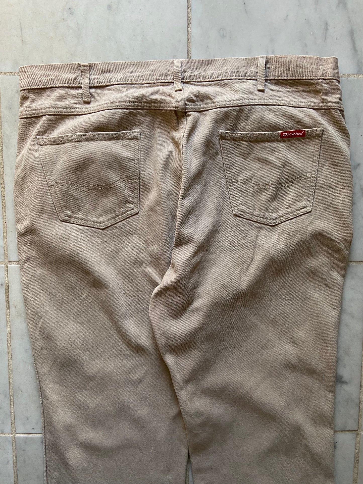 DICKIES BEIGE PANTS - 42x34