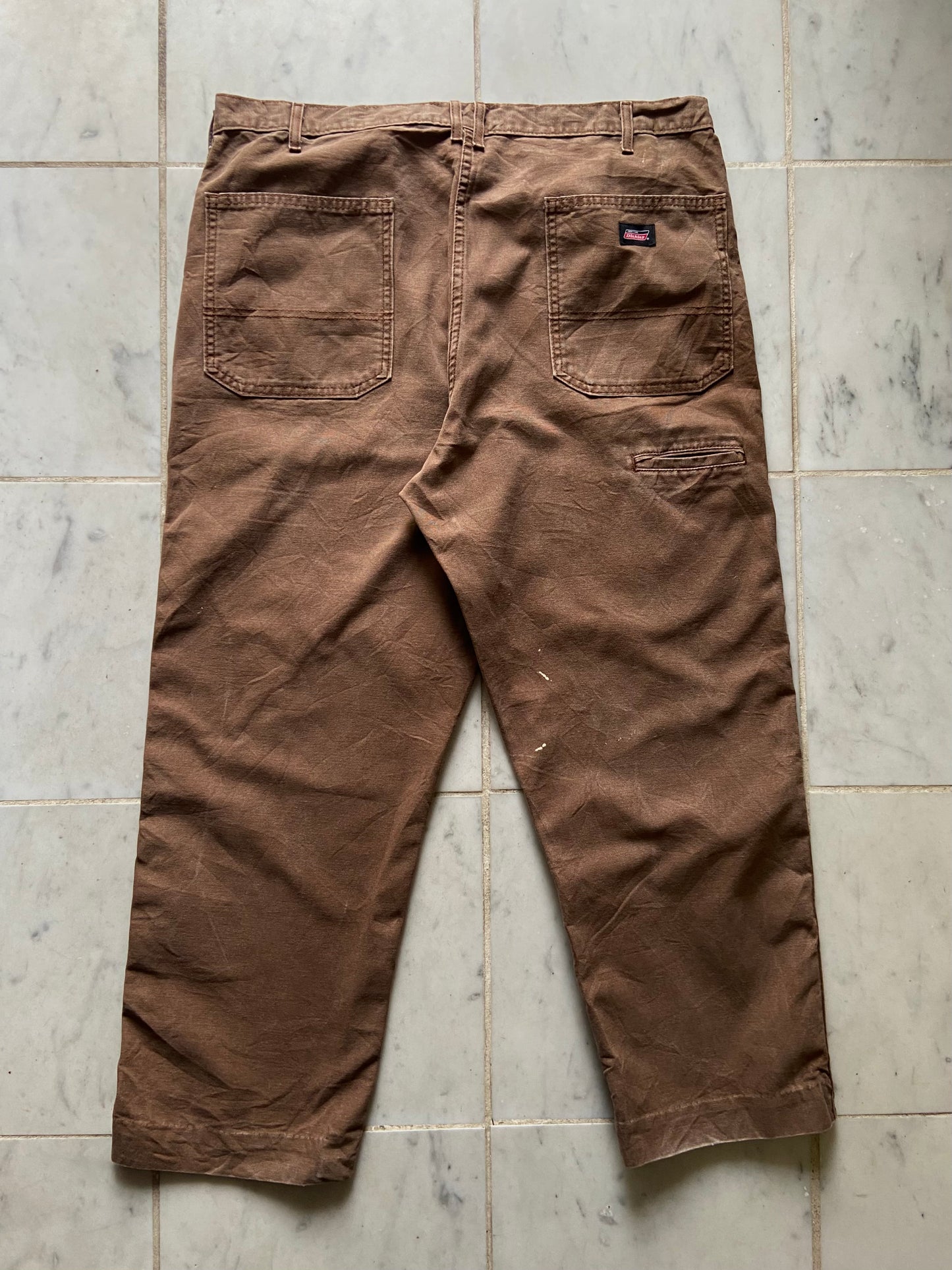 DICKIES BROWN PANTS - 38x32