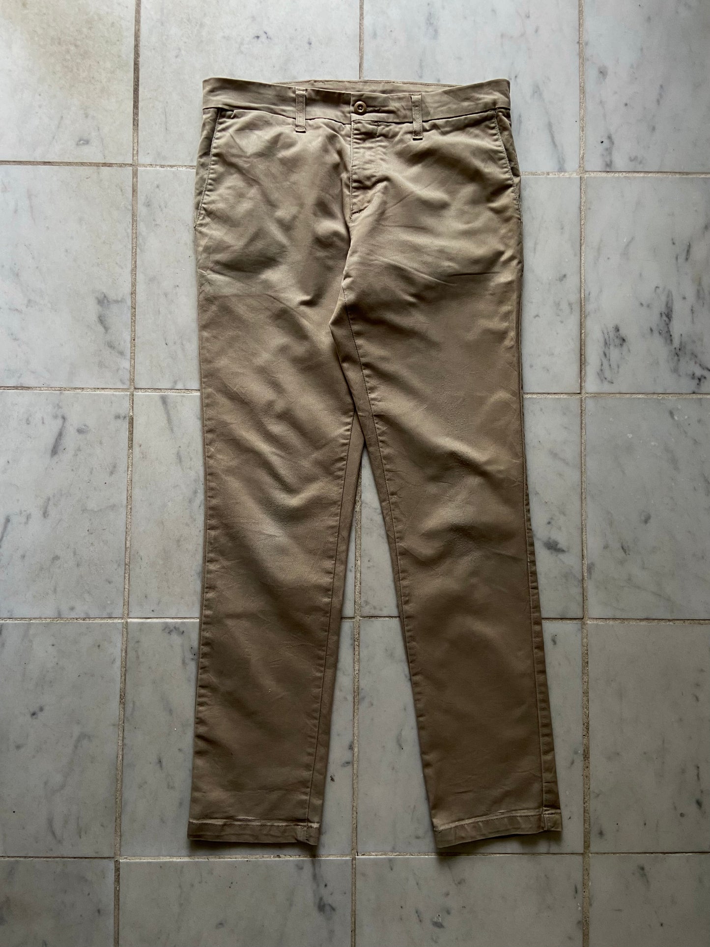 CARHARTT TAN CHINO PANTS - 34x34