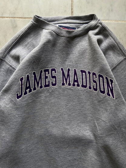 JANSPORT 'JAMES MADISON' GREY SWEATER - SMALL