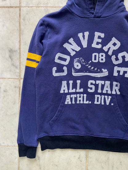 CONVERSE PURPLE HOODIE - XSMALL